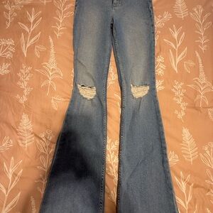Idyllwind Distressed Blue Boot Cut Jeans